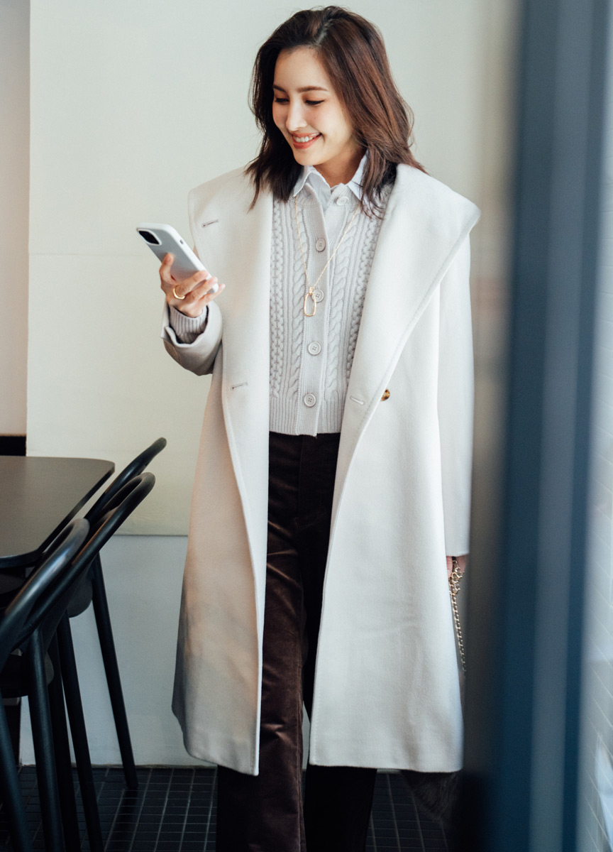 復古燈芯絨寬褲